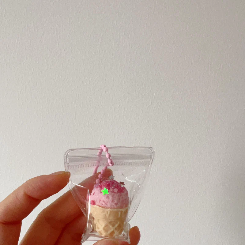 1pcs Handmade Silicone  Squishy Tiny Ice Cream(Random Color) - Image 4