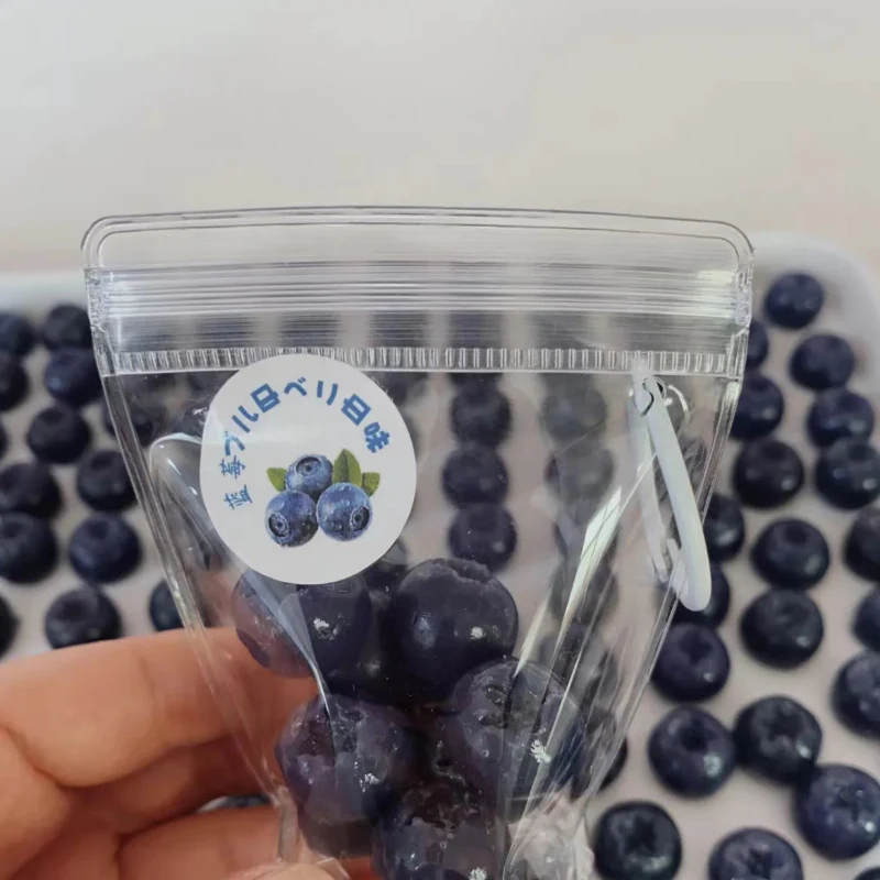 8Pcs Handmade Silicone Squishy Mini Blueberry - Image 3