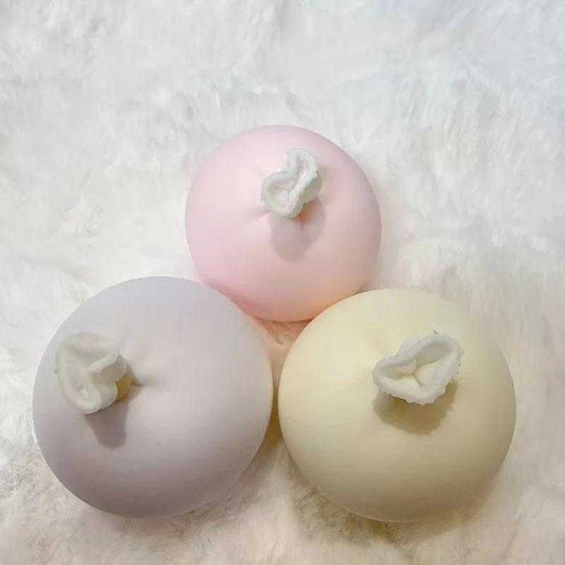 Frosted Milk-Skin Mochi Stress Ball - Image 3