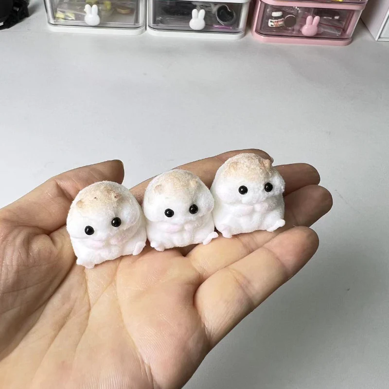 1Pcs Handmade Silicone Squishy Mini Hamster - Image 2