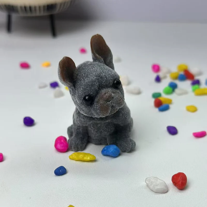 Handmade Silicone Tabab Squishy French Bulldog