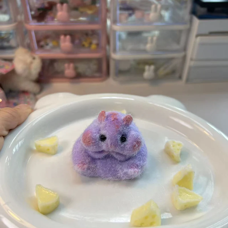 Handmade Silicone Little Hamster Stress Relief Squeeze Toy - Image 9